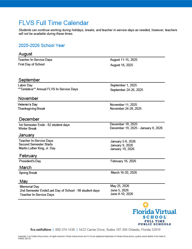 School-Year-Schedule